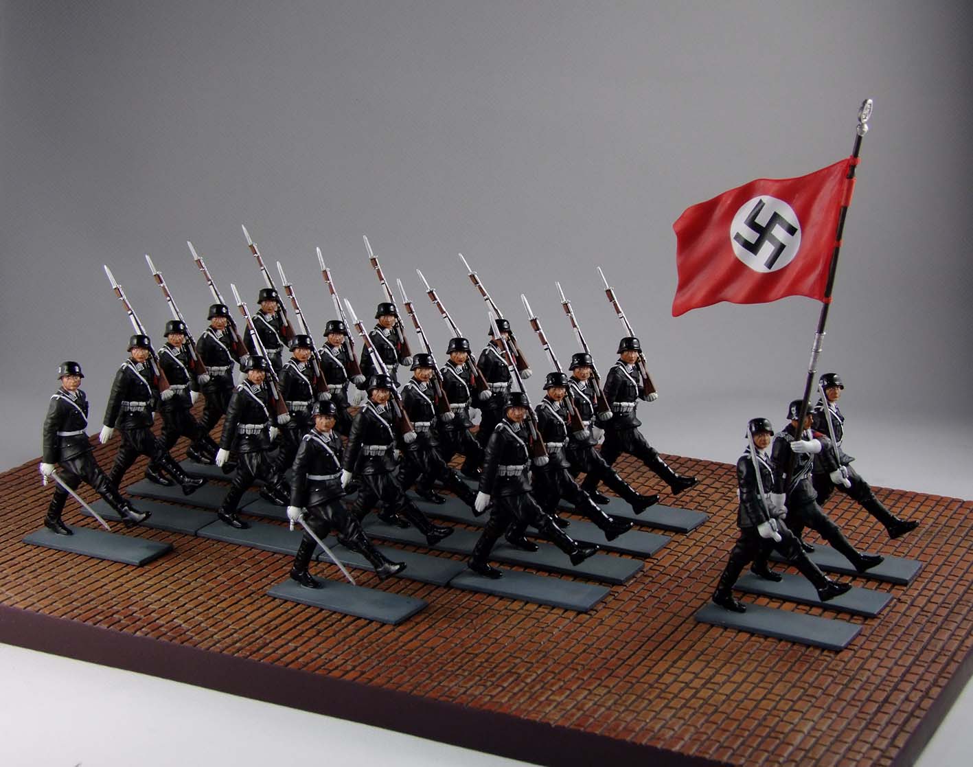 German Allgemeine SS in parade